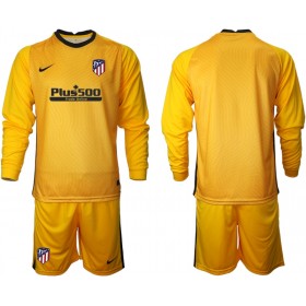 Fotbalový Dres Atlético Madrid Brankářské Dětské 2020/21 M002 Dlouhý Rukáv